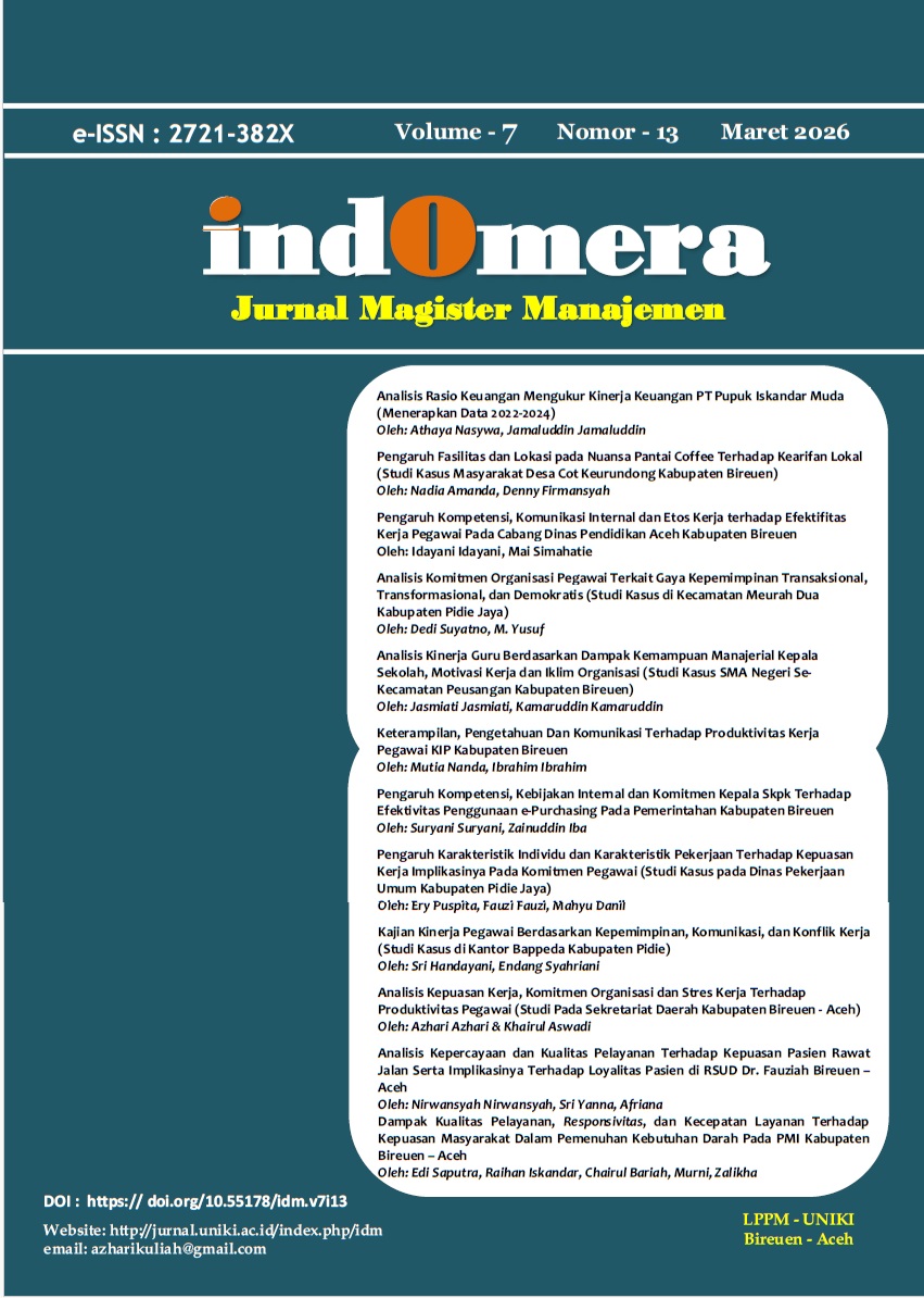 					View Vol. 7 No. 13 (2026): indOmera, Maret 2026
				